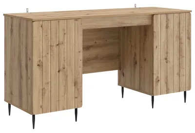 Immagine prodotto di vidaXL Scrivania in rovere Artisan 142,5 x 50 x 75 cm in materiale derivato dal legno