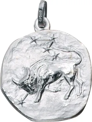 Produktbild von JOBO Anhänger Sternzeichen Stier 925 Sterling Silber rhodiniert teilmattiert