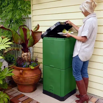 Produktbild von 200L Kompostbehälter für Geruchsfreies Kompostieren