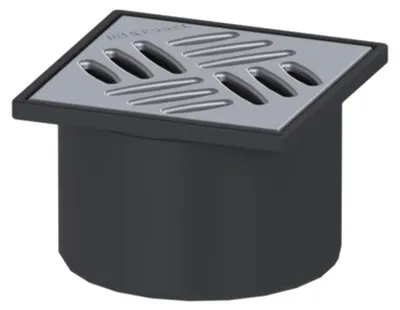 Obrázek produktu pro Nástavec na kotle, rošt se štěrbinami, V2A, 130 x 130 mm, K 3, 1 ks.