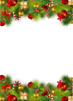 Produktbild von Motivpapier Briefpapier (Weihnachten-5067, DIN A4 100 Blatt) grüne Tannenzweige mit Geschenken Zuckerstangen Schleifen Misteln Weihnachtskugeln Ketten Glöckchen