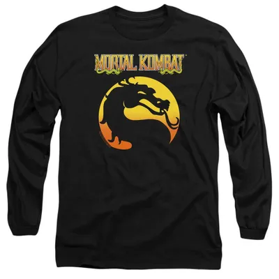 Immagine prodotto di Maglietta a maniche lunghe "Klassic" di Mortal Kombat, unisex, per uomo/donna, modello TV36588 (XXL), colore nero