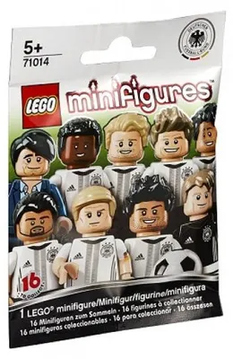 Obrázek produktu pro Lego minifigurky 71014 – minifigurky ze série Fotbal – německý národní tým