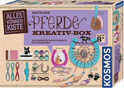 Produktbild von Kosmos Bastelbox Pferde Kreativbox, Basteln