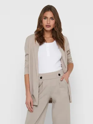 Produktbild von ONLY 15180572, Weiblich, Erwachsener, Regular fit, Polyester, Elasthan, Grau