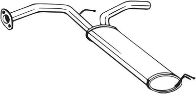 Produktbild von BOSAL 135-133 Endschalldämpfer für TOYOTA AYGO (PAB4, KGB4) Auspuff