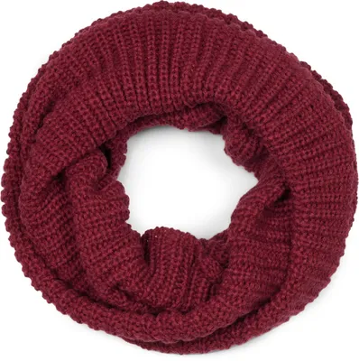 Produktbild von styleBREAKER Uni Feinstrick Loop Schal einfarbig | Weicher elastischer Winter Schlauchschal in Feinripp Optik | Warmer Strick Loop für Damen und Herren
