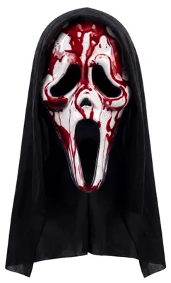 Produktbild von Blutende Scream Maske - Karneval Faschingskostüm