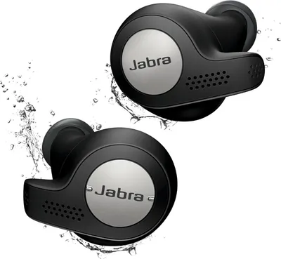 Obrázok produktu pre Jabra Elite 65t - bezdrôtové slúchadlá do uší s pasívnym potlačením hluku - s technológiou 4 mikrofónov - titánovo čierne
