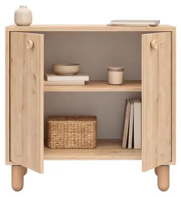 Produktbild von Pontida - Kommode, 72x36x73h cm Eichebraun, ein Regal