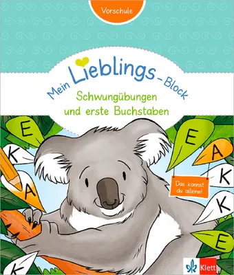 Produktbild von Mein Lieblings-Block Schwungübungen und erste Buchstaben
