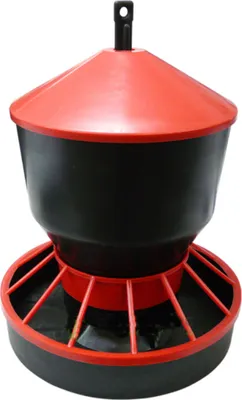 Produktbild von Futterautomat Futterspender aus Kunststoff für Geflügelarten Futtertrog Geflügel 6kg