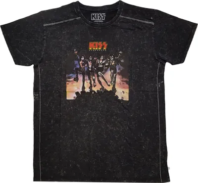 Produktbild von Kiss - "Destroyer" T-Shirt für Herren/Damen Uni RO8891 (L) (Schwarz)