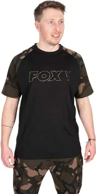 Image de Fox Black / Camo Outline T-shirt taille L