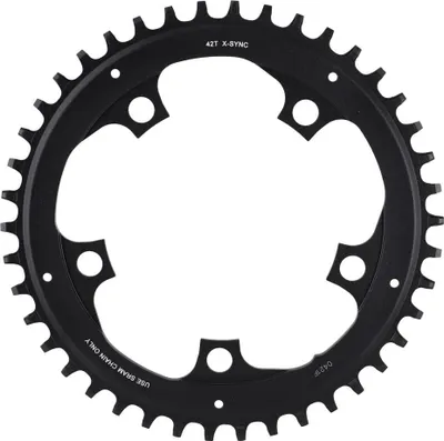 Produktbild von Sram Kettenblatt X-Sync 110BCD GuardComp 11.6218.051.001,schwarz,44Z,Alu,11f.