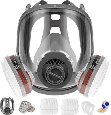 Image de Masque facial complet 26 en 1 avec filtre et protection pour les lentilles