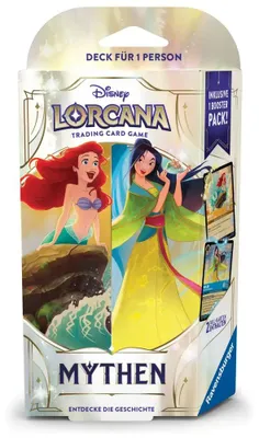 Productafbeelding van Ravensburger Disney Lorcana TCG: Mythen - Solo-deck Bernstein en Saffier (Duits)