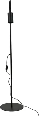 Obrázek produktu pro Stojací lampa GU10 120 cm Černá kovová Moderní stojací lampa Lampa na čtení