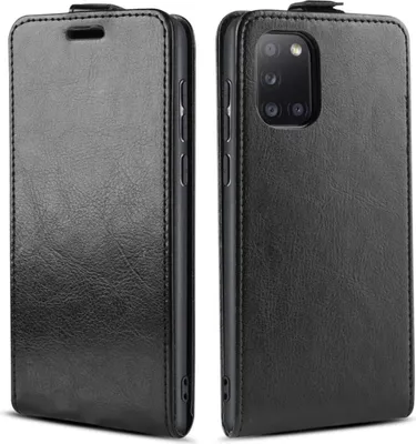 Produktbild von Handy Hülle für Samsung Galaxy A31 Magnet Cover Case Klapphülle Schutzhülle Farbe: Schwarz