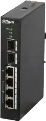 Zdjęcie produktu dla Dahua Technology PFS3206-4P-96, Zarządzany, L2, Fast Ethernet (10/100), Obsługa PoE