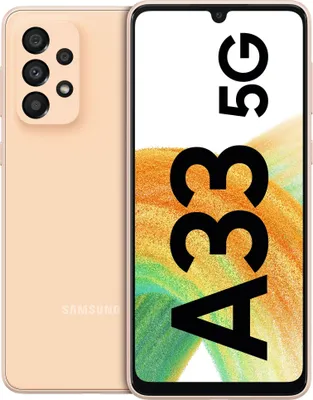 Produktbild von Galaxy A33 5G 128GB Awesome Peach Smartphone