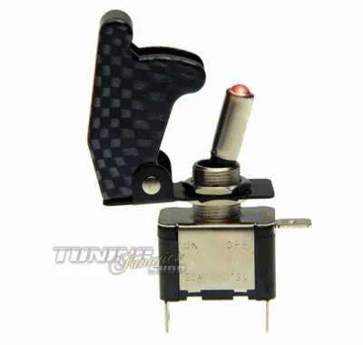 Produktbild von KFZ Kill Switch LED Schnellschalter Racing Kippschalter 12V 20A universal #8222