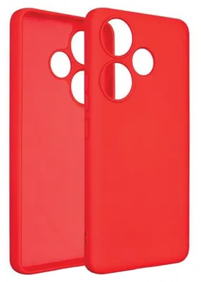 Produktbild von Beline Etui Silikon Xiaomi Poco F6Czerwony/Rot