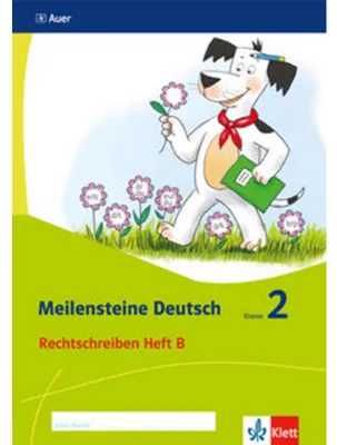 Image de Meilensteine Deutsch. Rechtschreiben. Heft 2 Klasse 2. Ab 2017
