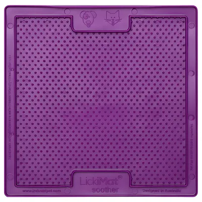 Obrázok produktu pre LickiMat Lízacia podložka Soother 20x20cm fialová
