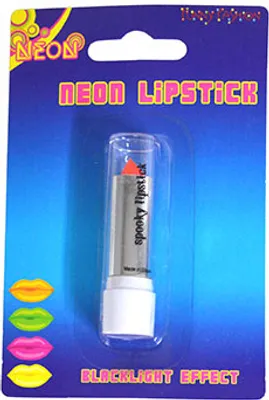 Produktbild von Lippenstift Fluo Neon-orange leuchtet bei Schwarzlicht