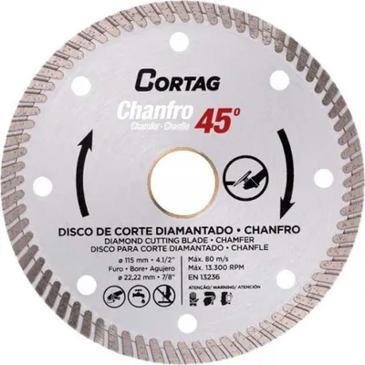 Obrázek produktu pro Cortag Chanfro 115 Diamantový řezný kotouč Golden Golden One Size
