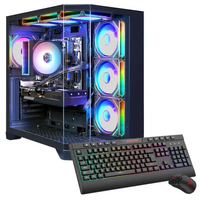 Produktbild von GAMEMAX Gaming-PC HYPE-A BK 8193 AMD Ryzen 5 9600X 32GB DDR5 RAM 1TB SSD RX 9070 XT Windows 11