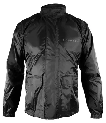 Image de Stormer 3.0, veste de pluie imperméable, couleur noire, taille M