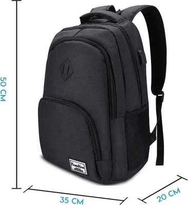 Produktbild von Junge und Mädchen, Schulrucksack, Laptop-Tasche für Universität, Mittelschule, Büro, Stadttrip