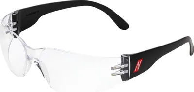 Produktbild von Nitras Vision Protect Basic | 12 Schutzbrillen | schwarz | Kunststoff