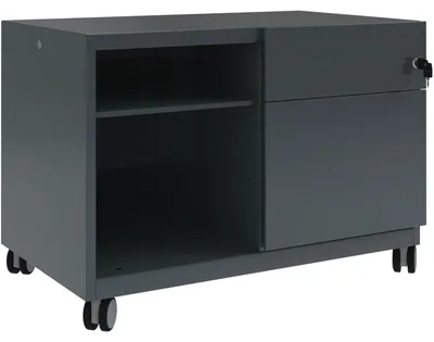 Produktbild von Note Caddy, Rollcontainer, Schublade rechts, B 800 mm, anthrazit