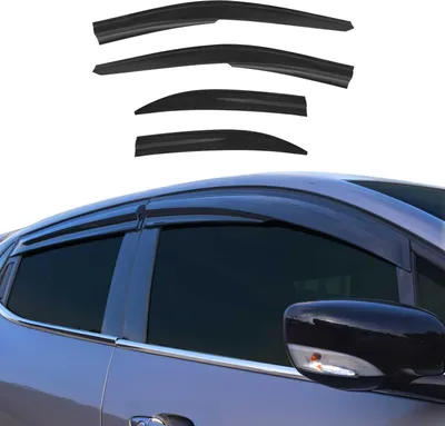 Produktbild von 4x Windabweiser Regenabweiser für Toyota Camry XV50 2011-2015 Acryl Dunkel