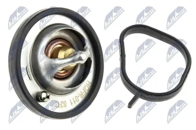 Produktbild von NTY Thermostat Kühlmittel 82°C für FORD Fiesta Mk6 Schrägheck (JA8, JR8) FOCUS III Turnier Fiesta Mk5 Schrägheck (JH1, JD1, JH3, JD3)