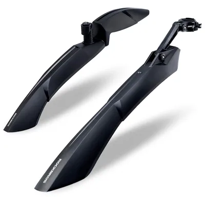 Produktbild von ROCKBROS FK-870 Fahrrad Schutzblech Set 24 bis 29 Zoll MTB vorne hinten mit Schnellverschluss Schwarz