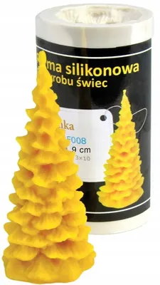 Produktbild von Łysoń Silikonform Weihnachtsbaum Dekorativ 9 cm