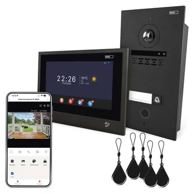 GoSmart Sada domovního videotelefonu IP-880A 2WIRE s WiFi