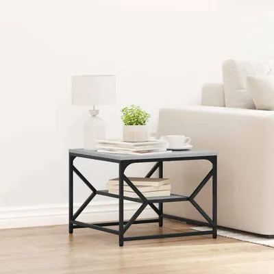 Obrázok produktu pre Maison Exclusive – Konferenčný stolík, farba: sivý Sonoma, rozmer: 51 x 50 x 40 cm