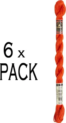 Produktbild von 6x DMC Perlgarn Stärke 3, 15 m, 115A/3-900, VPE