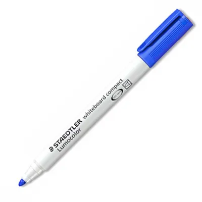 Obrázok produktu pre 10 ks Lumocolor 341-3 – fix na biele tabule, Lumocolor modrý