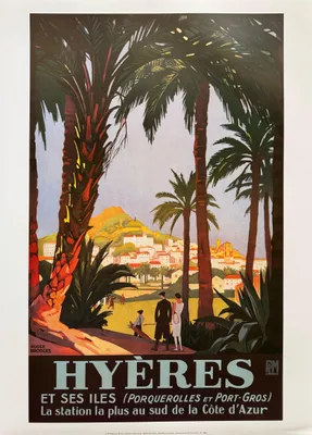Immagine prodotto di Hyères - BRODERS - Poster 50x70 cm