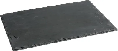 Obrázek produktu pro Secret de Gourmet Slate Stone Plate vyrobená z bøidlice antracitu 30 cm x 20 cm