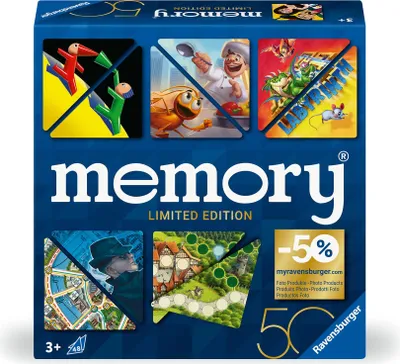 Produktbild von memory® 50 Jahre Blaues Dreieck Ravensburger 22463