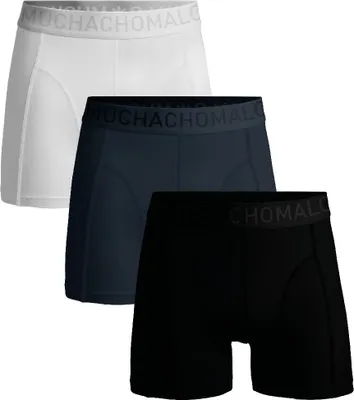 Produktbild von Muchachomalo Herren Boxershorts – 5er Pack – Bambusfaser & Stretch – Atmungsaktive Unterwäsche – Größe S - U-BAMBOO1010-04