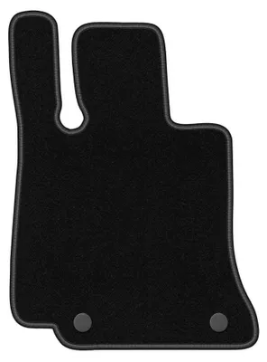 Immagine prodotto di Tappetino guidatore in moquette per Mercedes C-Klasa W206 2021- (berlina/station wagon) – 1 pezzo, nero, su misura – Wielganizator BASIC