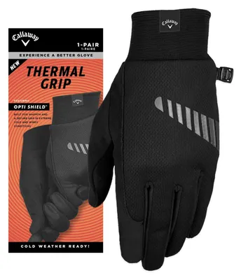 Produktbild von Callaway Thermal Grip Black 1 Paar M Herrenhandschuhe